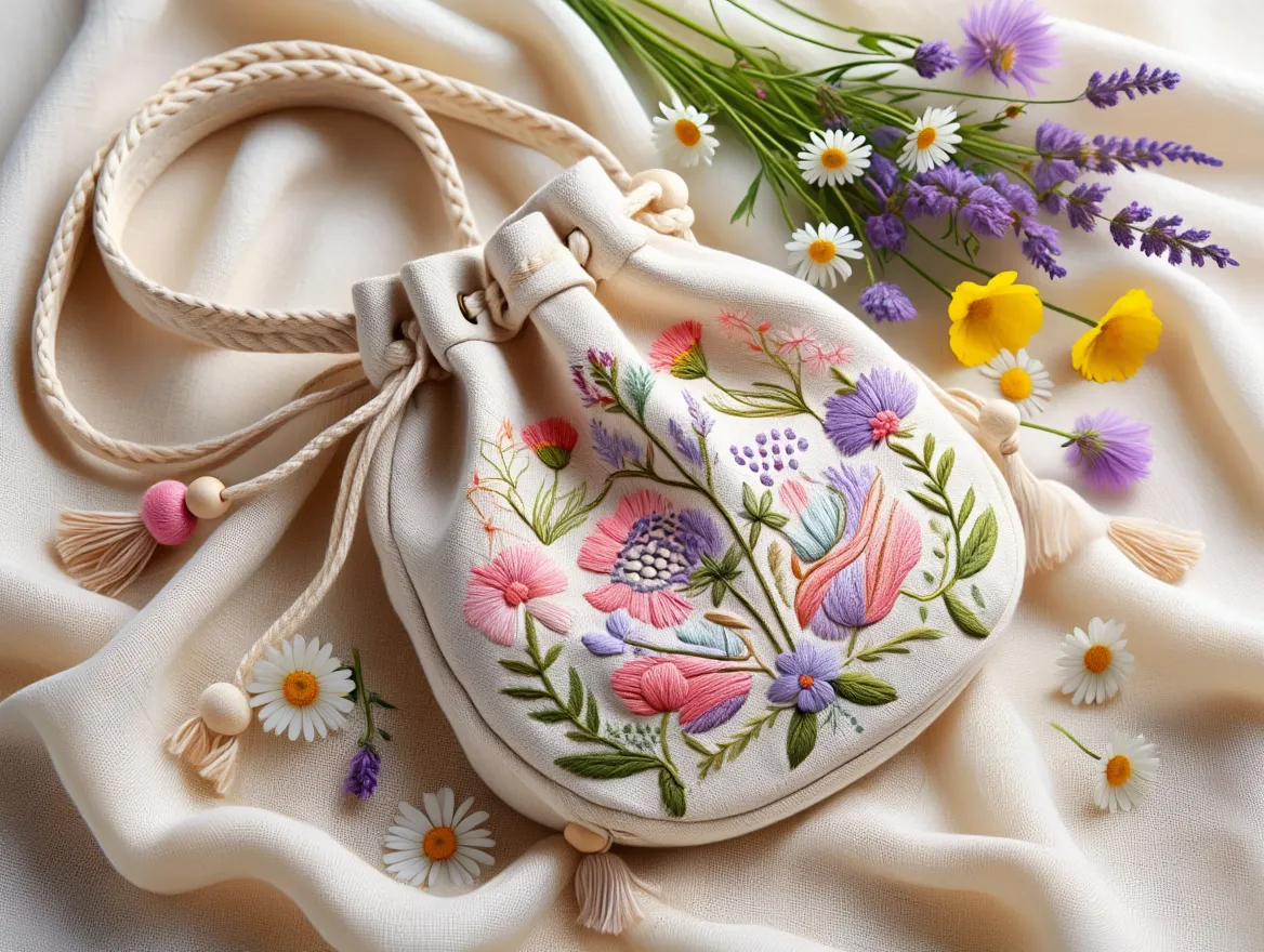 Håndlaget stoffveske